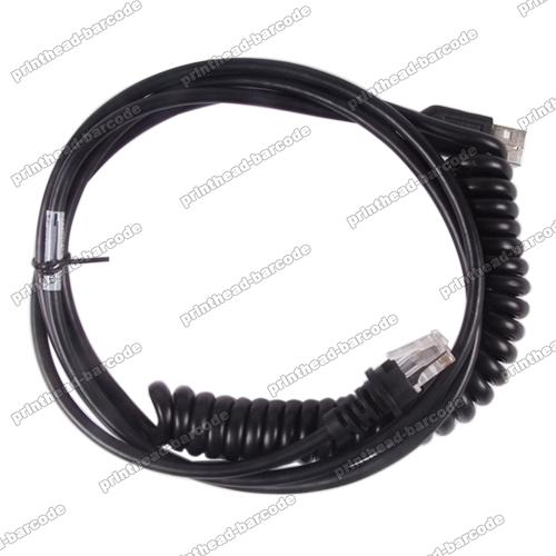 Coiled USB Cable for Honeywell MS7120 MS9540 MS9520 3M - Click Image to Close